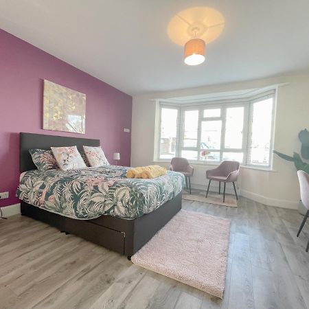 Large 3 Bedroom & 2 Bath - Ground Floor With Parking Bournemouth Exteriér fotografie