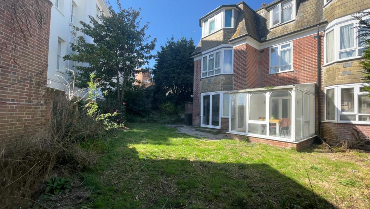 Large 3 Bedroom & 2 Bath - Ground Floor With Parking Bournemouth Exteriér fotografie